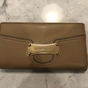 Michael Kors Tan Wallet